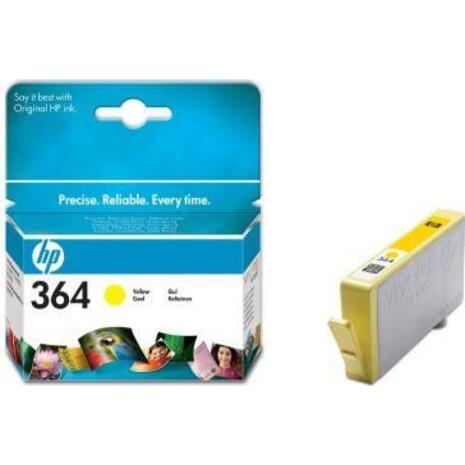 Μελάνι εκτυπωτή HP No 364 Yellow with Vivera Ink - 300Pgs CB320EE